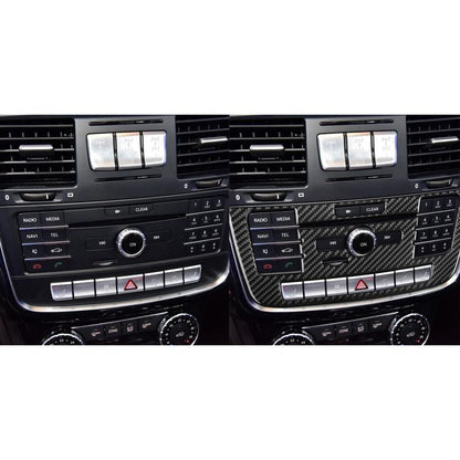 For Mercedes-Benz G-Class W463 Multimedia Panel Sticker(Black) - Car Interior Mouldings by buy2fix | Online Shopping UK | buy2fix