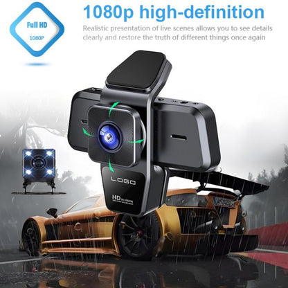 3 Recording 1080P Camera HD Mobile Phone Playback Driving Recorder(G70) - Car DVRs by buy2fix | Online Shopping UK | buy2fix