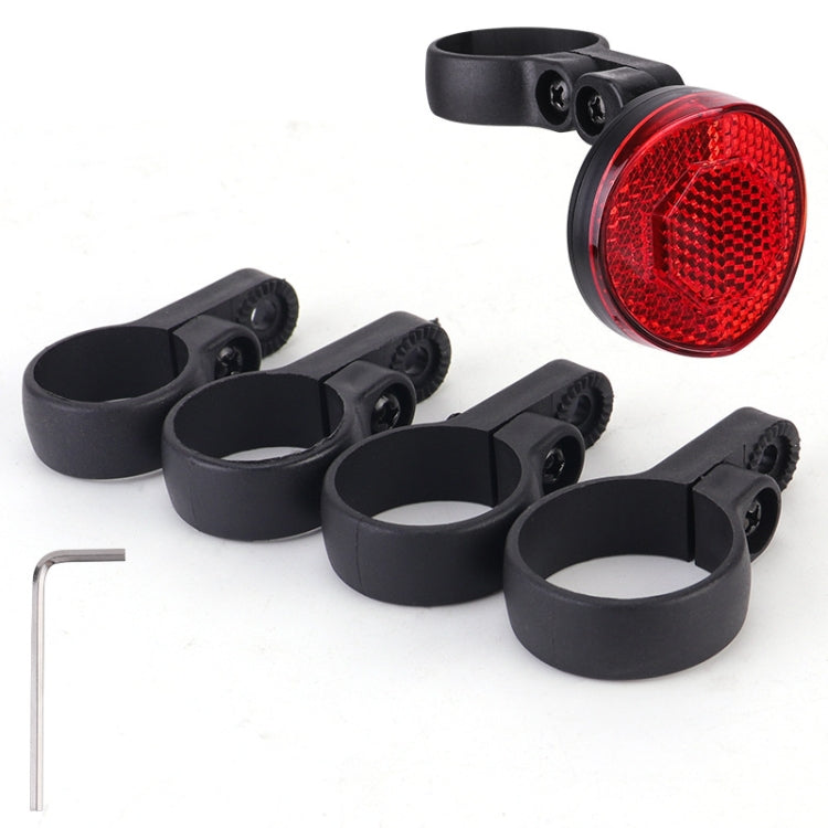 For Airtag Hidden Reflective Tail Light Bicycle Mount(Red) - Bicycle Series by buy2fix | Online Shopping UK | buy2fix