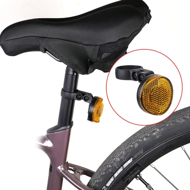 For Airtag Hidden Reflective Tail Light Bicycle Mount(Red) - Bicycle Series by buy2fix | Online Shopping UK | buy2fix