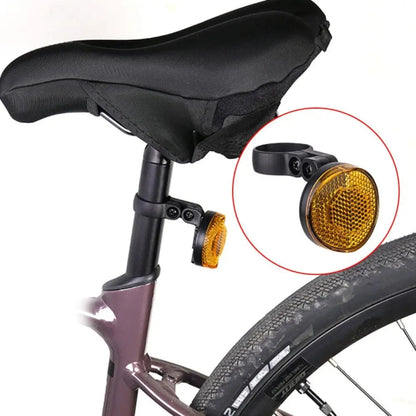 For Airtag Hidden Reflective Tail Light Bicycle Mount(Red) - Bicycle Series by buy2fix | Online Shopping UK | buy2fix