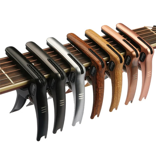 Galux GC501A Acoustic Guitar Pitch Clip Folk Ukulele Metal Clip With Storage Bag, Color: Black - Guitar Tuner Accessories by Galux | Online Shopping UK | buy2fix