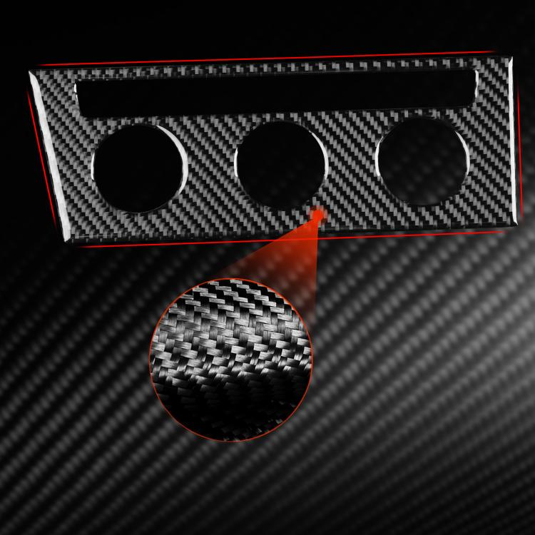 For Volkswagen Sagitar 2019-2023 A Model Left-Hand Drive Central Control Air Conditioning Panel Sticker(Red) - Car Interior Mouldings by buy2fix | Online Shopping UK | buy2fix