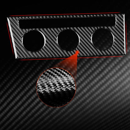 For Volkswagen Sagitar 2019-2023 A Model Left-Hand Drive Central Control Air Conditioning Panel Sticker(Red) - Car Interior Mouldings by buy2fix | Online Shopping UK | buy2fix