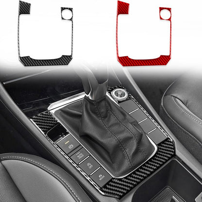 For Volkswagen Sagitar 2019-2023 A Model Left-Hand Drive Gear Panel Sticker(Black) - Car Interior Mouldings by buy2fix | Online Shopping UK | buy2fix