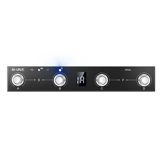 M-VAVE MIDI Bluetooth Controller MIDI Pedal Page Turner Multifunctional Musical Instrument Accessories - Guitar Tuner Accessories by M-VAVE | Online Shopping UK | buy2fix