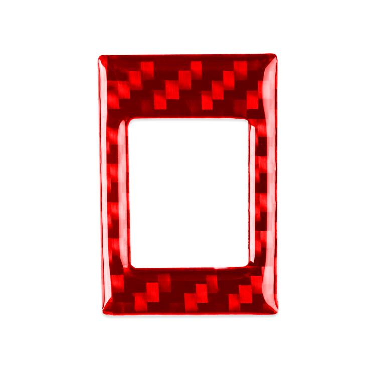 For Volkswagen Sagitar 2019-2023 Left-hand Warning Light Button Decorative Sticker(Red) - Car Interior Mouldings by buy2fix | Online Shopping UK | buy2fix