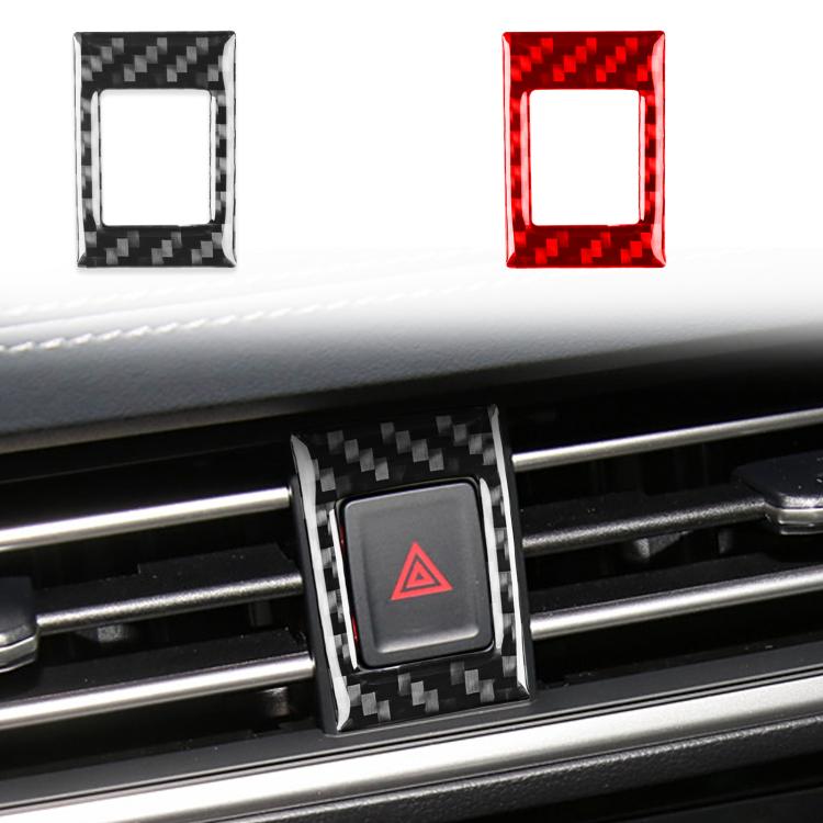 For Volkswagen Sagitar 2019-2023 Left-hand Warning Light Button Decorative Sticker(Black) - Car Interior Mouldings by buy2fix | Online Shopping UK | buy2fix