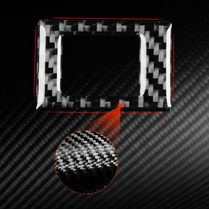 For Volkswagen Sagitar 2019-2023 Left-hand Warning Light Button Decorative Sticker(Red) - Car Interior Mouldings by buy2fix | Online Shopping UK | buy2fix