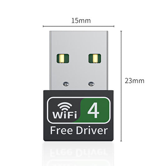 JINGHUA 150M Dual-Band Wireless Network Card Computer External 2.4G/5G USB WiFi Receiver Transmitter - USB Network Adapter by JINGHUA | Online Shopping UK | buy2fix