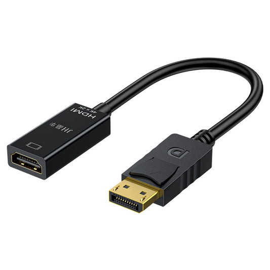 JINGHUA DP To HDMI HD Video Converter For Thunderbolt 4K Interface(Black) -  by JINGHUA | Online Shopping UK | buy2fix