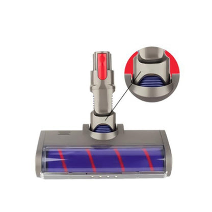 For Dyson V7-V11 G5 Vacuum Cleaner Soft Fleece Floor Brush With Dust Display LED Lamp - For Dyson Accessories by buy2fix | Online Shopping UK | buy2fix
