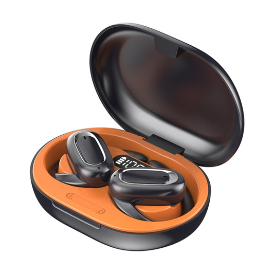 T35 OWS Adjustable Ear-Hook Call Noise Reduction Wireless Bluetooth 5.3 Earphones(Black) - Bluetooth Earphone by buy2fix | Online Shopping UK | buy2fix