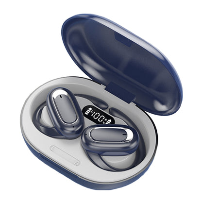 T35 OWS Adjustable Ear-Hook Call Noise Reduction Wireless Bluetooth 5.3 Earphones(Blue) - Bluetooth Earphone by buy2fix | Online Shopping UK | buy2fix