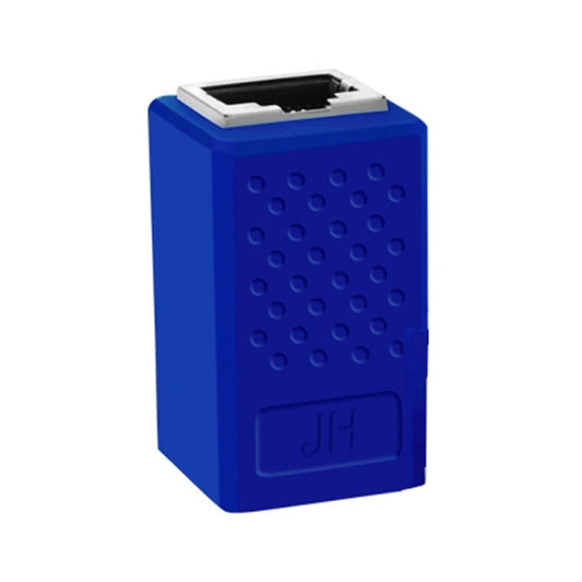 JINGHUA S61 Dual Pass-Through Header Network Cable Butt Connector Extender(Blue) - Lan Cable and Tools by JINGHUA | Online Shopping UK | buy2fix