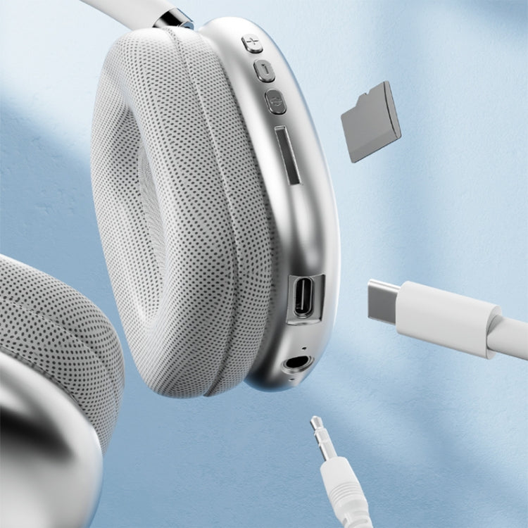 P9 Pro Max HiFi Sound Effect Noise Reduction Wireless Bluetooth Headset(Blue) by buy2fix