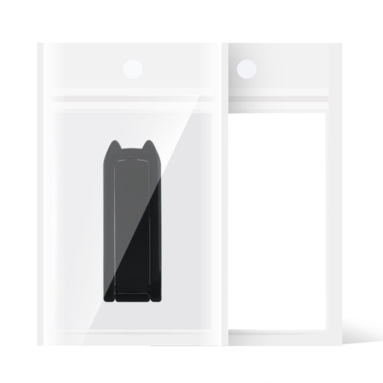 ZJ001 Mini Foldable Invisible Phone / Tablet Back-mounted Holder(Black) - Ring Holder by buy2fix | Online Shopping UK | buy2fix