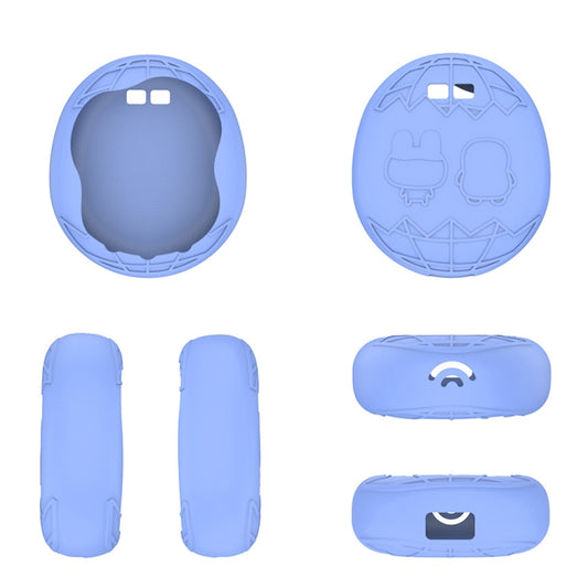 For Tamagotchi Uni (2023) Pet Game Machine Silicone Protection Case(Luminous Blue) - Cases by buy2fix | Online Shopping UK | buy2fix