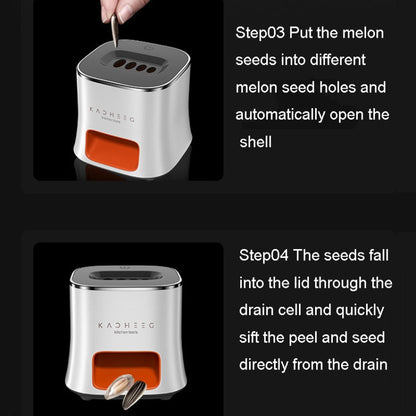 Kacheeg Electrical Melon Seed Machine Automatic Peeling And Hulling Tool(Pink) by Kacheeg