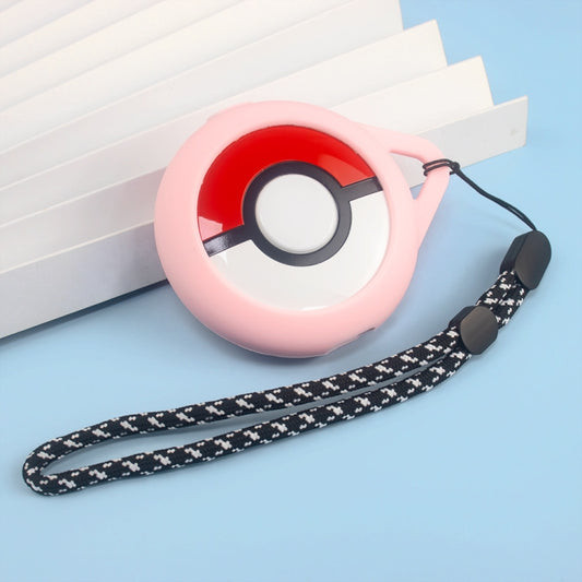 For Pokemon Go Plus+ Sleep Monitor Poke Ball Anti-fall Silicone Protective Case(Pink) - Cases by buy2fix | Online Shopping UK | buy2fix