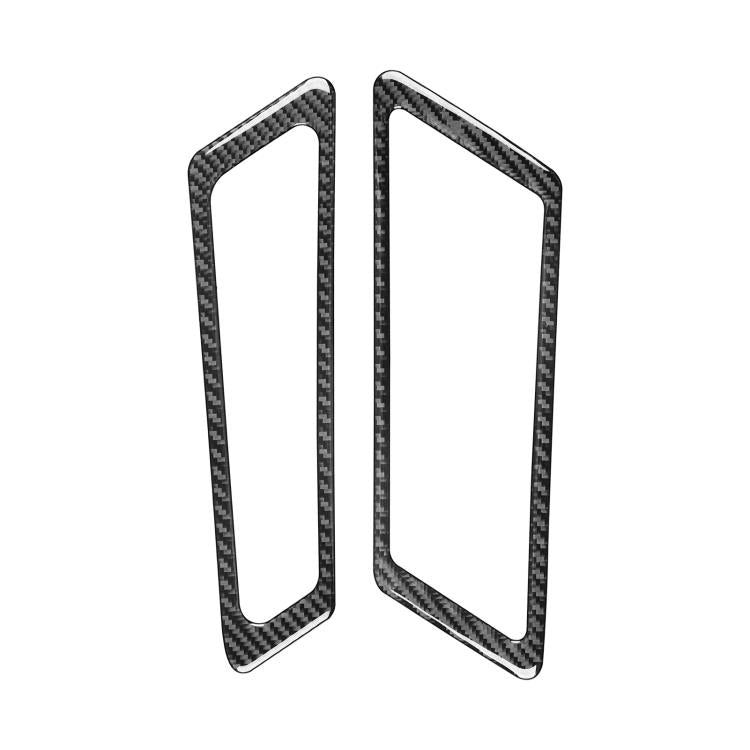For Mercedes-Benz G-Class W463 2pcs /Set Hood Both Sides Air Vent Stickers(Black) - Car Interior Mouldings by buy2fix | Online Shopping UK | buy2fix
