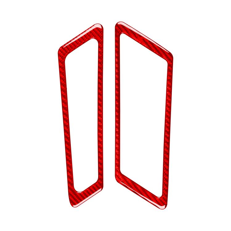 For Mercedes-Benz G-Class W463 2pcs /Set Hood Both Sides Air Vent Stickers(Red) - Car Interior Mouldings by buy2fix | Online Shopping UK | buy2fix