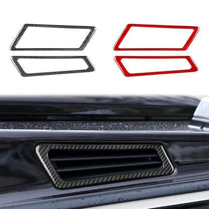 For Mercedes-Benz G-Class W463 2pcs /Set Hood Both Sides Air Vent Stickers(Red) - Car Interior Mouldings by buy2fix | Online Shopping UK | buy2fix