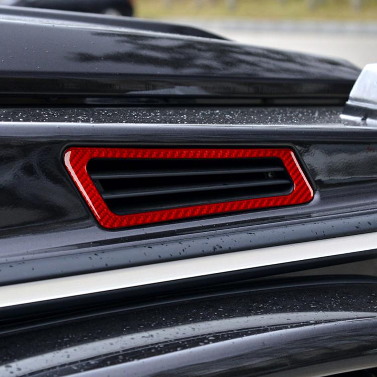 For Mercedes-Benz G-Class W463 2pcs /Set Hood Both Sides Air Vent Stickers(Red) - Car Interior Mouldings by buy2fix | Online Shopping UK | buy2fix