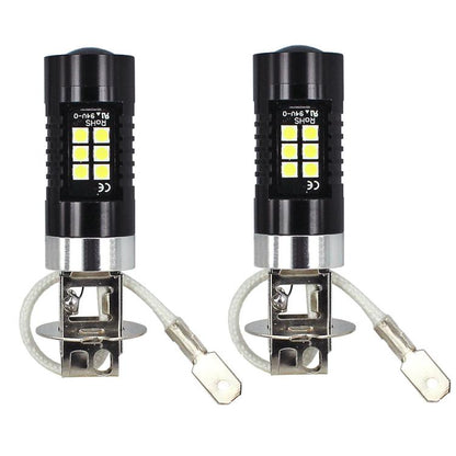1pair Automotive High-power LED White Light Fog Lamp(H3) - Fog / Driving Lights by buy2fix | Online Shopping UK | buy2fix