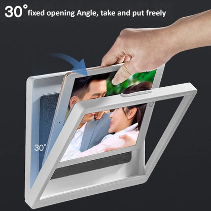 Waterproof Shower Tablet Holder Case Bathroom Kitchen Wall Mount Storage Box For IPad(White) - Shower & Wall Mounts by buy2fix | Online Shopping UK | buy2fix