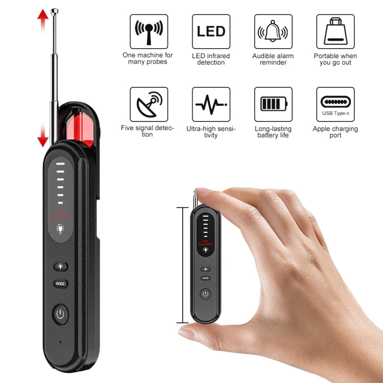 T01 Wireless Detector Camera Anti-eavesdropping Positioning GPS Alarm by buy2fix