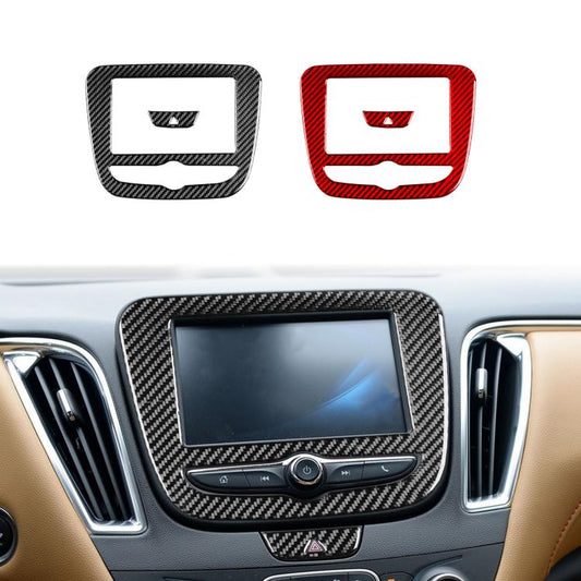 For Chevrolet Malibu XL 2016-2018 2pcs /Set Left-Hand Drive Navigation Panel Sticker(Black) - Car Interior Mouldings by buy2fix | Online Shopping UK | buy2fix