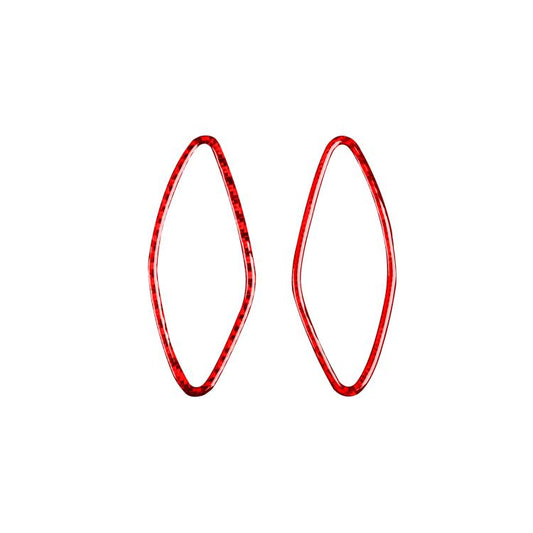 For Chevrolet Malibu 2016-2022 2pcs /Set Left-hand Drive A-pillar Speaker Sticker(Red) - Car Interior Mouldings by buy2fix | Online Shopping UK | buy2fix