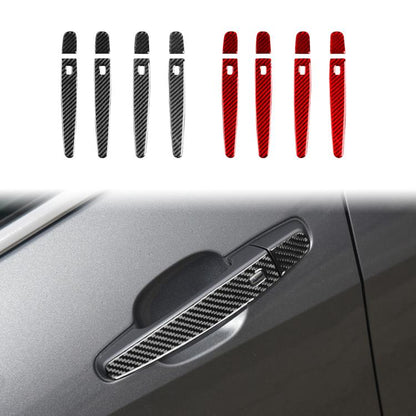 For Chevrolet Malibu 2016-2021 8pcs /Set Left-Hand Drive Exterior Door Handle Sticker(Black) - Car Interior Mouldings by buy2fix | Online Shopping UK | buy2fix