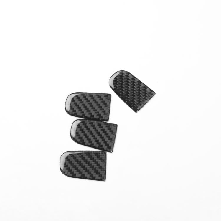 For Chevrolet Malibu 2016-2021 8pcs /Set Left-Hand Drive Exterior Door Handle Sticker(Black) - Car Interior Mouldings by buy2fix | Online Shopping UK | buy2fix