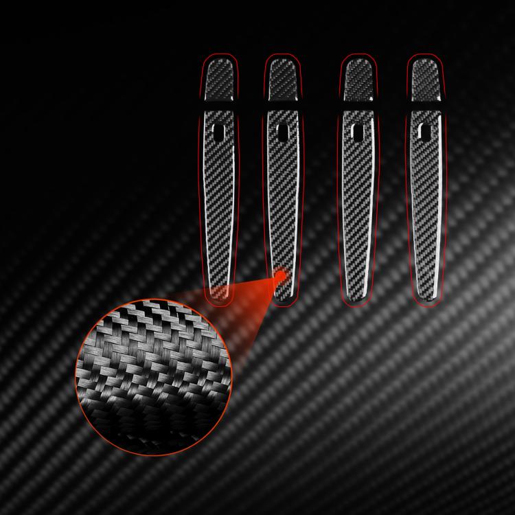 For Chevrolet Malibu 2016-2021 8pcs /Set Left-Hand Drive Exterior Door Handle Sticker(Black) - Car Interior Mouldings by buy2fix | Online Shopping UK | buy2fix