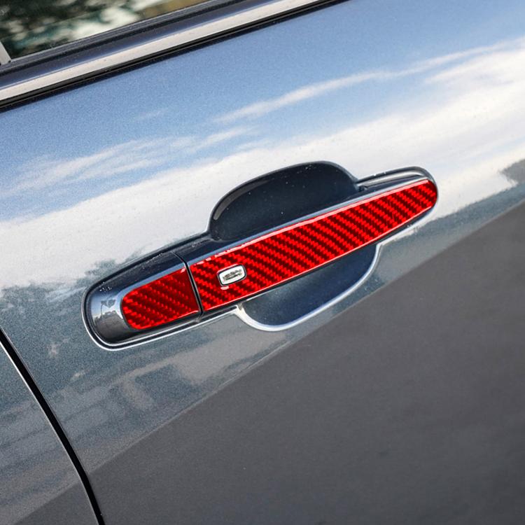 For Chevrolet Malibu 2016-2021 8pcs /Set Left-Hand Drive Exterior Door Handle Sticker(Black) - Car Interior Mouldings by buy2fix | Online Shopping UK | buy2fix