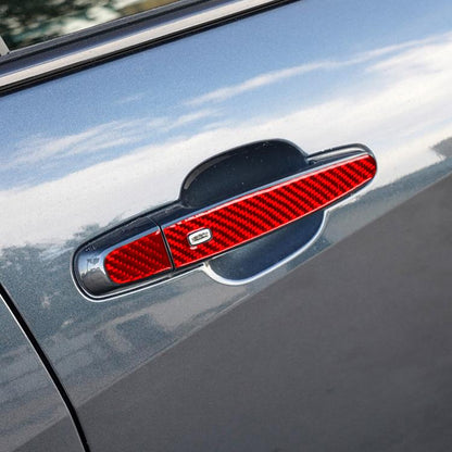 For Chevrolet Malibu 2016-2021 8pcs /Set Left-Hand Drive Exterior Door Handle Sticker(Black) - Car Interior Mouldings by buy2fix | Online Shopping UK | buy2fix