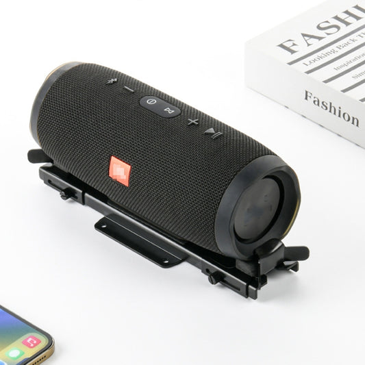 For JBL Charge 3 / 4 / 5 Flip 4 / 5 / 6 Bluetooth Speaker Wall Retractable Storage Bracket(Black) - Speaker Bracket by buy2fix | Online Shopping UK | buy2fix