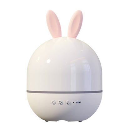 Rotatable Cartoon Atmosphere Projection Lamp Music Night Light, Spec: Bluetooth Remote Model(Rabbit) by buy2fix