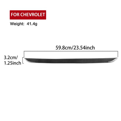 For Chevrolet Malibu 2016-2024 Left-hand Driving Headlight Decorative Sticker(Red) - Car Interior Mouldings by buy2fix | Online Shopping UK | buy2fix