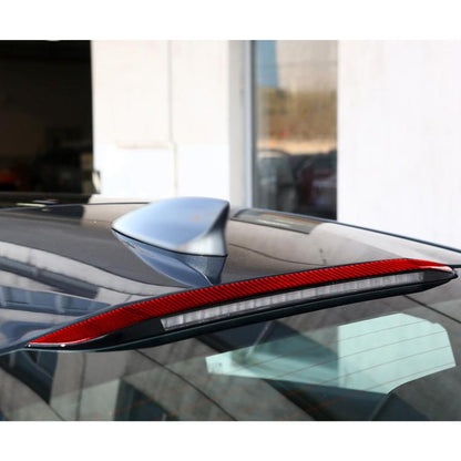 For Chevrolet Malibu 2016-2024 Left-hand Driving Headlight Decorative Sticker(Red) - Car Interior Mouldings by buy2fix | Online Shopping UK | buy2fix