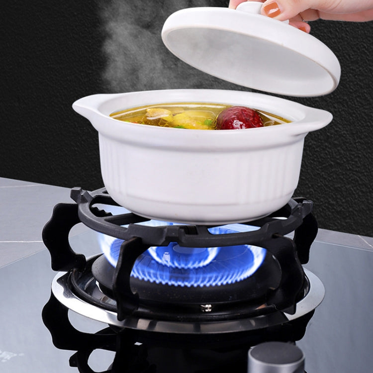 Gas Stove Rack Cast Iron Wok Support Ring Stand  for Home Kitchen Cookware Stove(Black) - Cooktop Parts by buy2fix | Online Shopping UK | buy2fix