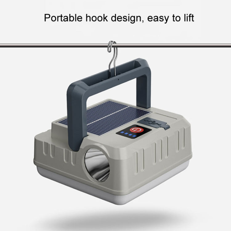 Outdoor Solar Energy Charging Camping Light Hanging Multi-Functional Tent Lamp Power Outage Emergency Lights by buy2fix