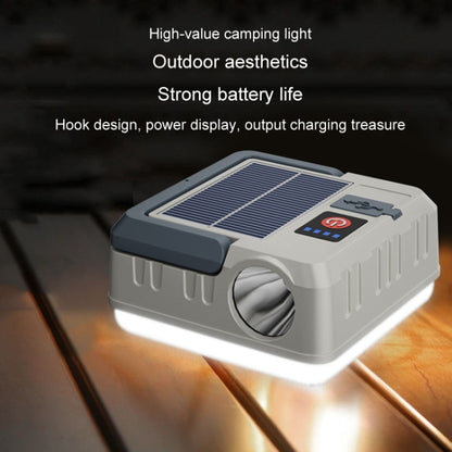 Outdoor Solar Energy Charging Camping Light Hanging Multi-Functional Tent Lamp Power Outage Emergency Lights by buy2fix