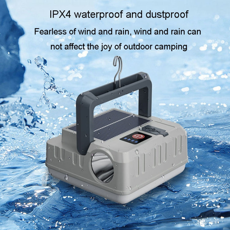 Outdoor Solar Energy Charging Camping Light Hanging Multi-Functional Tent Lamp Power Outage Emergency Lights by buy2fix