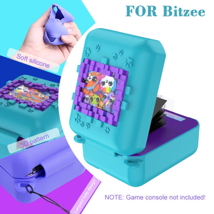 For Bitzee Pet Machine Silicone Anti-Shock And Anti-Fall Protective Cover All-Inclusive Case(Purple) - Cases by buy2fix | Online Shopping UK | buy2fix