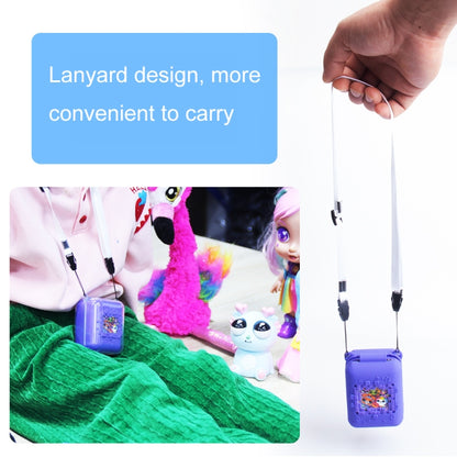 For Bitzee Pet Machine Silicone Anti-Shock And Anti-Fall Protective Cover All-Inclusive Case(Purple) - Cases by buy2fix | Online Shopping UK | buy2fix