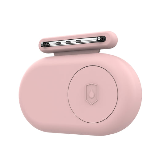 For Samsung Galaxy SmartTag 2 Pin Silicone Protective Case Locator Pin Life Waterproof Case(Pink)