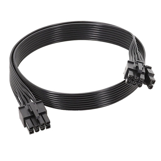 60cm For Corsair 18AWG Flat Cable Power Module Cable Graphics Card Module Cable 8Pin To 8Pin 6+2(Block Type) by buy2fix